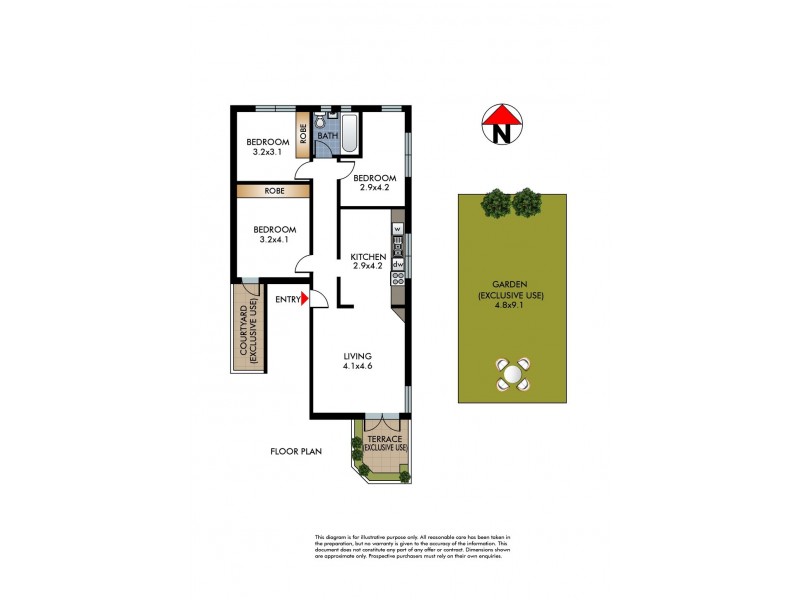 2/18 Eastern Avenue, Dover Heights NSW 2030 Floorplan