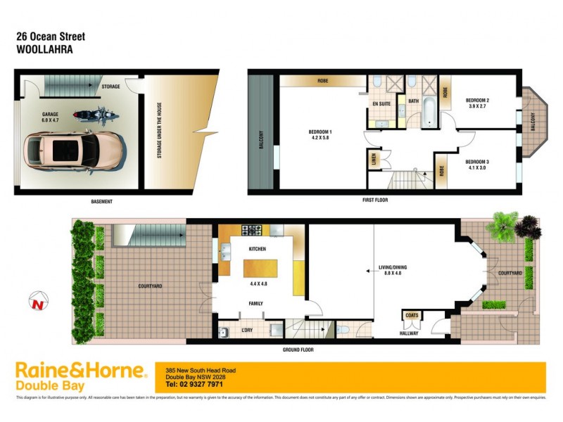 26 Ocean Street, Woollahra NSW 2025 Floorplan