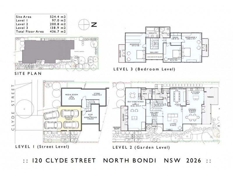 120 Clyde Street, North Bondi NSW 2026 Floorplan