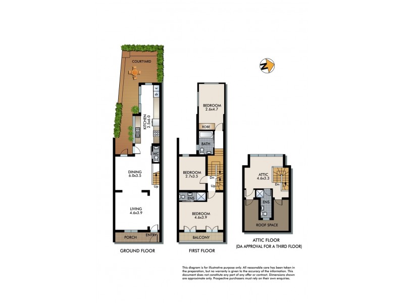 351 Bourke Street, Darlinghurst NSW 2010 Floorplan