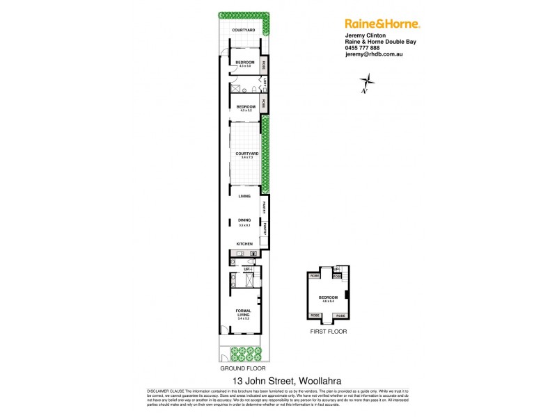 13 John Street, Woollahra NSW 2025 Floorplan