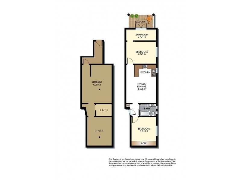 6/211-215 Bondi Road, Bondi NSW 2026 Floorplan