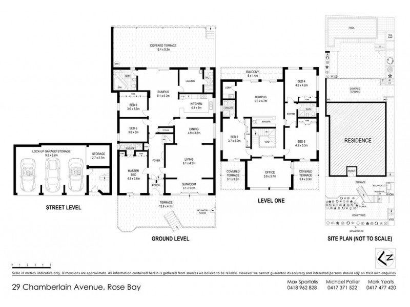 29 Chamberlain Avenue, Rose Bay NSW 2029 Floorplan