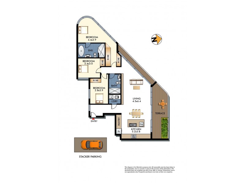 4/777 Old South Head Road, Vaucluse NSW 2030 Floorplan