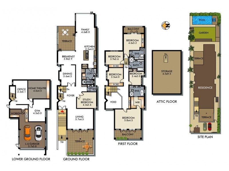 7 Ebsworth Road, Rose Bay NSW 2029 Floorplan