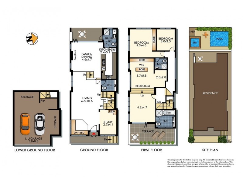 21 Dellview Street, Tamarama NSW 2026 Floorplan