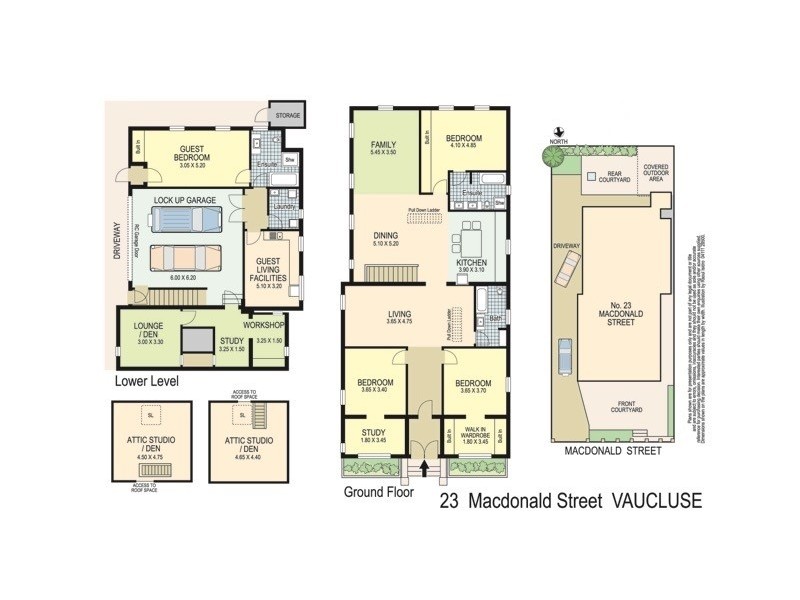 23 Macdonald Street, Vaucluse NSW 2030 Floorplan