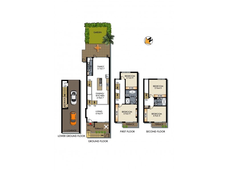 63/30 Gadigal Avenue, Zetland NSW 2017 Floorplan