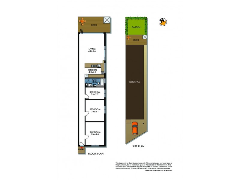 8 O’Brien Street, Bondi Beach NSW 2026 Floorplan