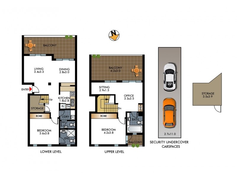 8/696 Old South Head Road, Rose Bay NSW 2029 Floorplan