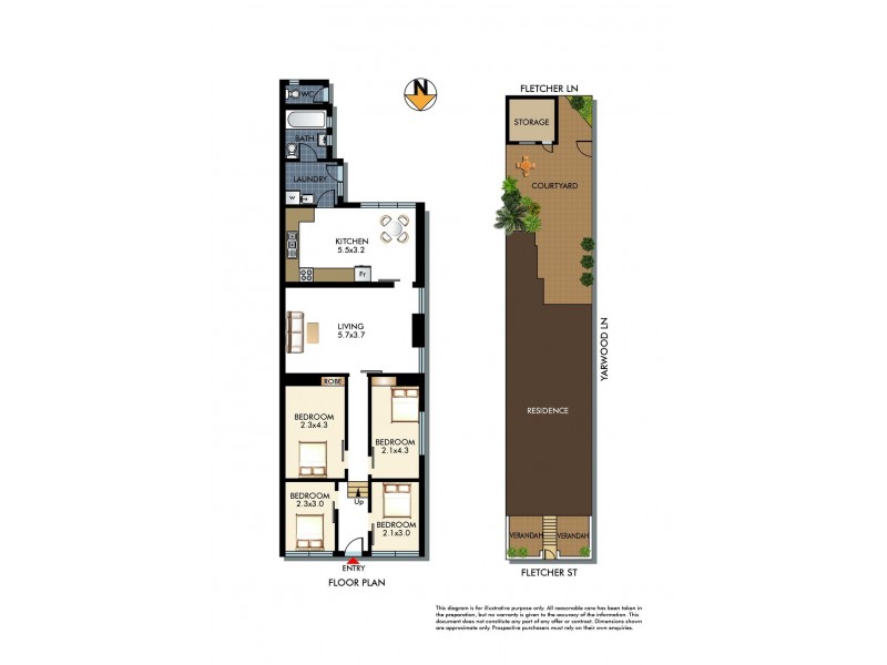 22 Fletcher Street, Woollahra NSW 2025 Floorplan