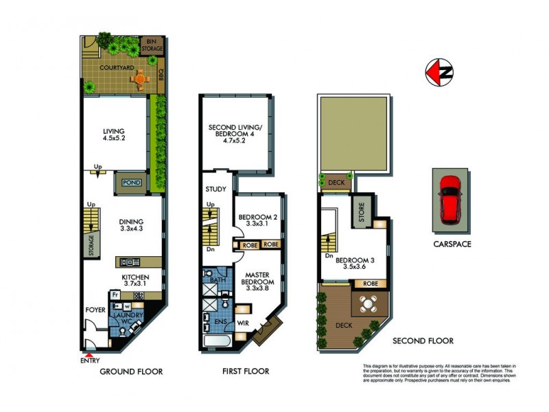 74 Mill Hill Road, Bondi Junction NSW 2022 Floorplan