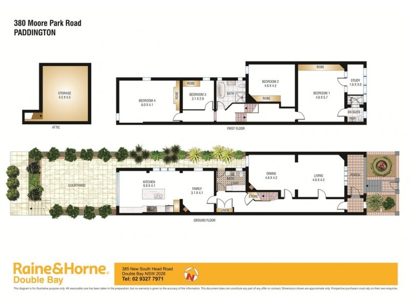 380 Moore Park Road, Paddington NSW 2021 Floorplan