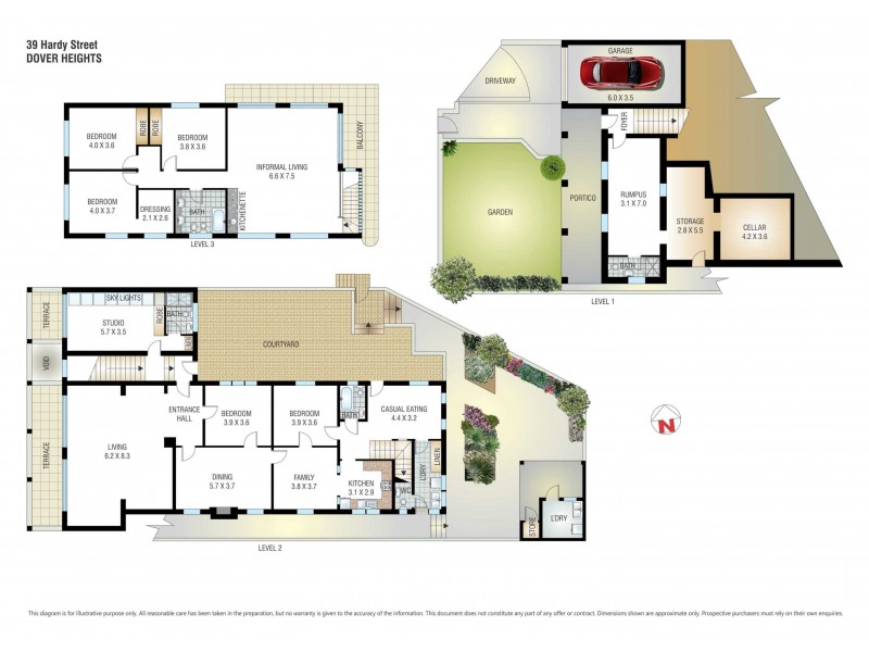 39 Hardy Street, Dover Heights NSW 2030 Floorplan