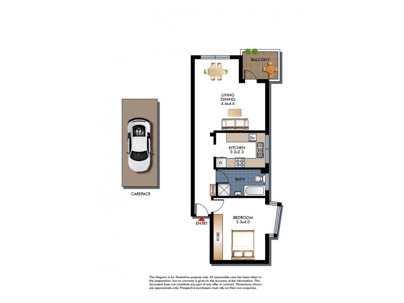 6/24 Ocean Street, Bondi NSW 2026 Floorplan