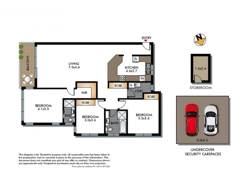 10/48-50 Birriga Road, Bellevue Hill NSW 2023 Floorplan