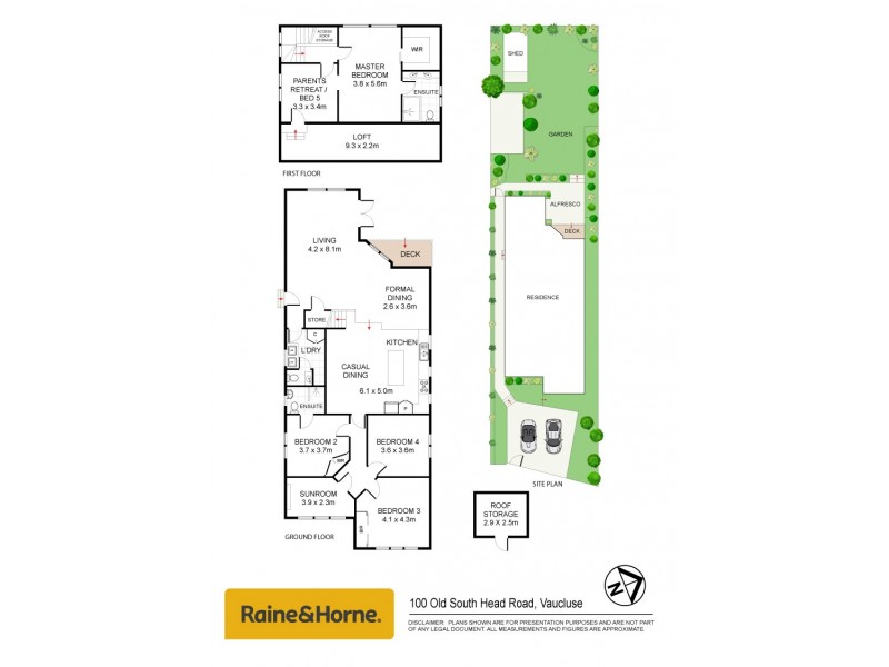 100 Old South Head Road, Vaucluse NSW 2030 Floorplan