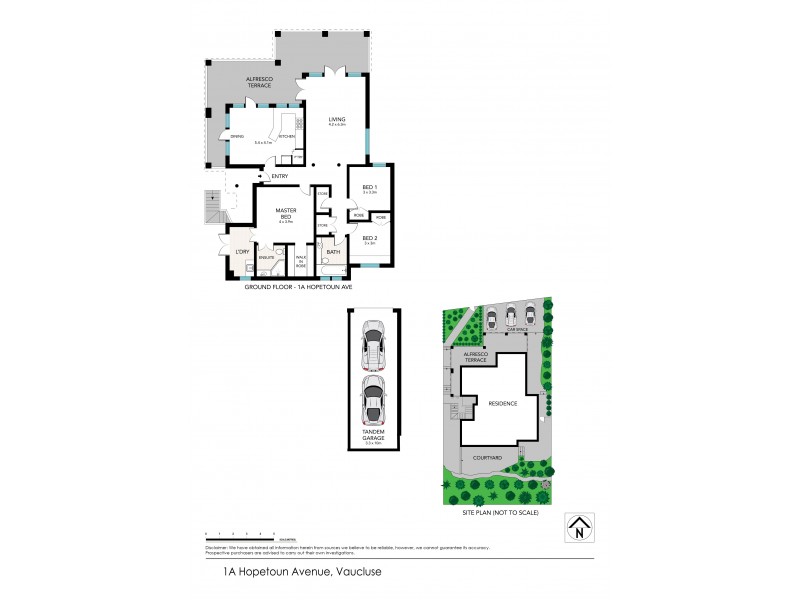 1A Hopetoun Avenue, Vaucluse NSW 2030 Floorplan