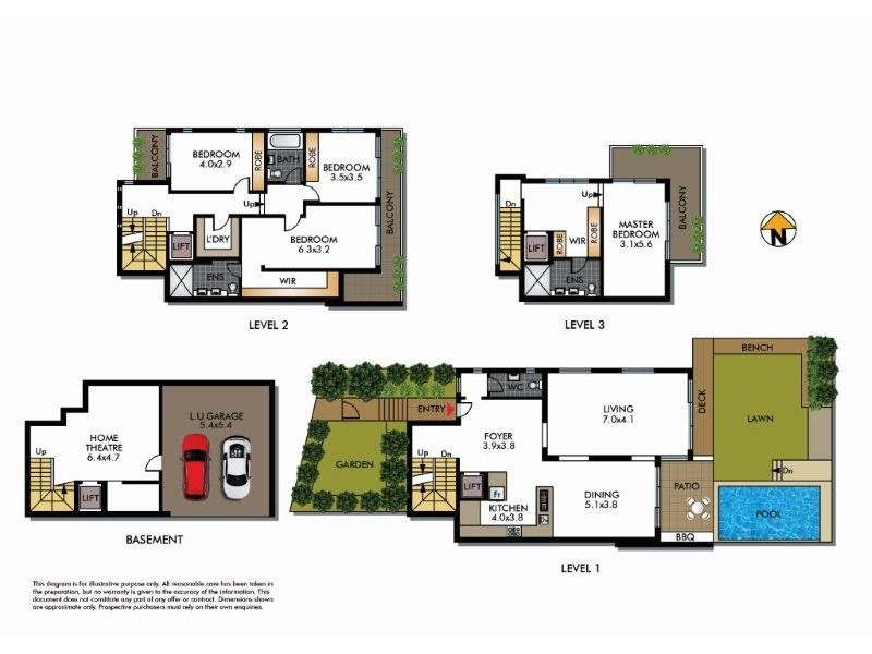 47 Spencer Street, Rose Bay NSW 2029 Floorplan