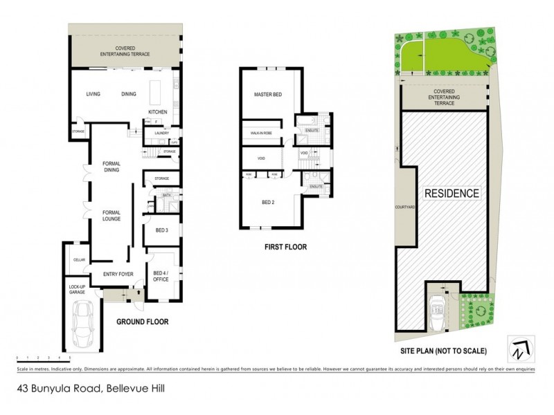 43 Bunyula Road, Bellevue Hill NSW 2023 Floorplan