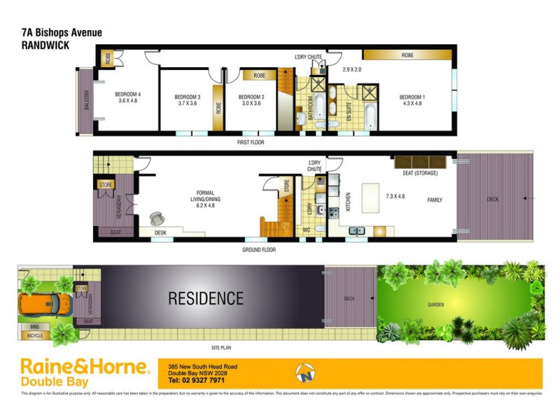 7A Bishops Avenue, Randwick NSW 2031 Floorplan