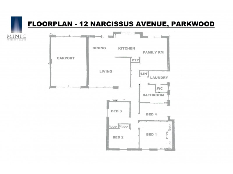 12 Narcissus Avenue, Parkwood WA 6147 Floorplan
