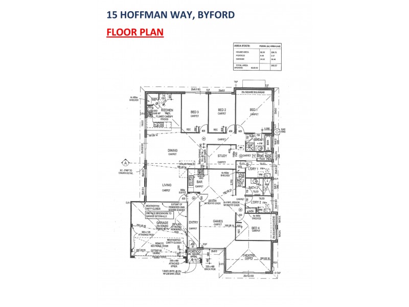 15 Hoffman Way, Byford WA 6122 Floorplan