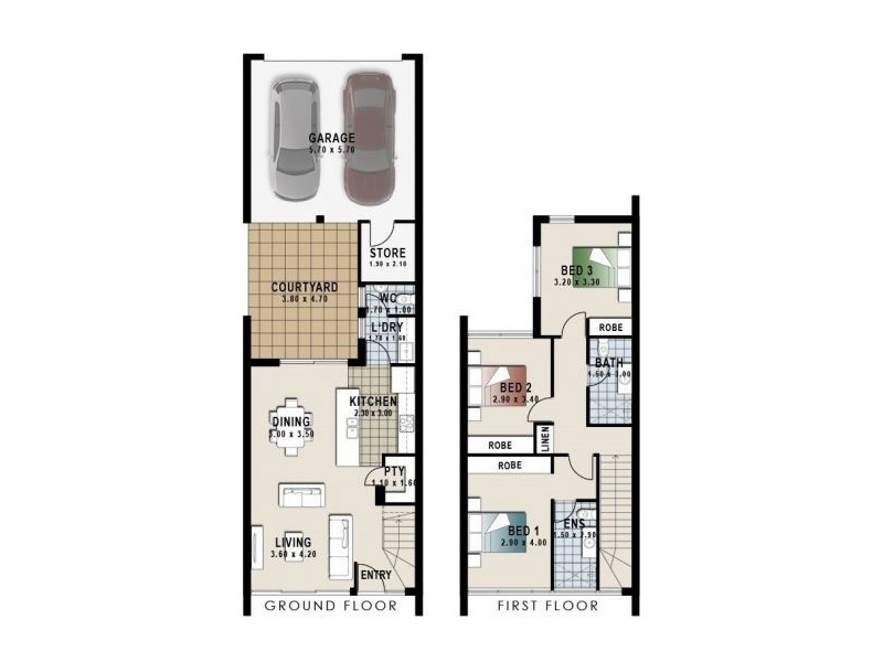 7/9 Streatham Street, Beckenham WA 6107 Floorplan