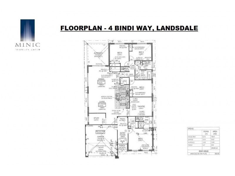 4 Bindi Way, Landsdale WA 6065 Floorplan