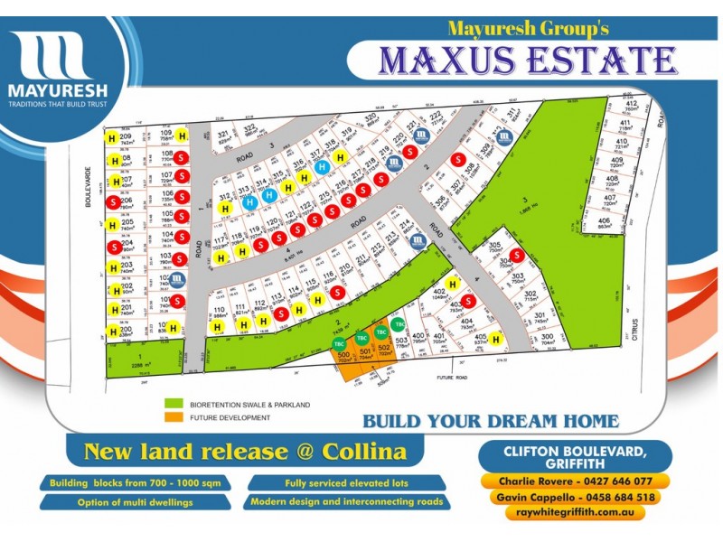 Maxus Estate Clifton Boulevarde, Griffith NSW 2680