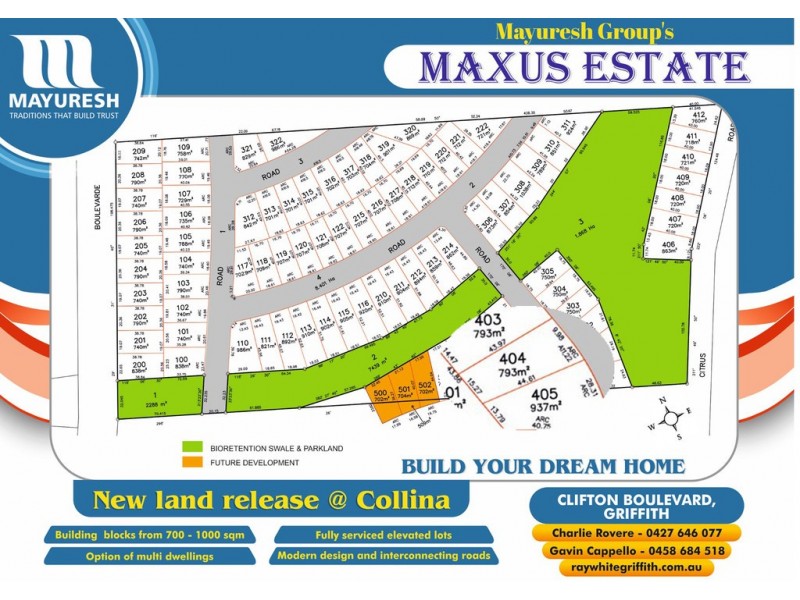 Lot 404 MAXUS ESTATE, Griffith NSW 2680
