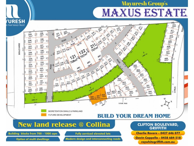 Lot 122 MAXUS ESTATE, Griffith NSW 2680