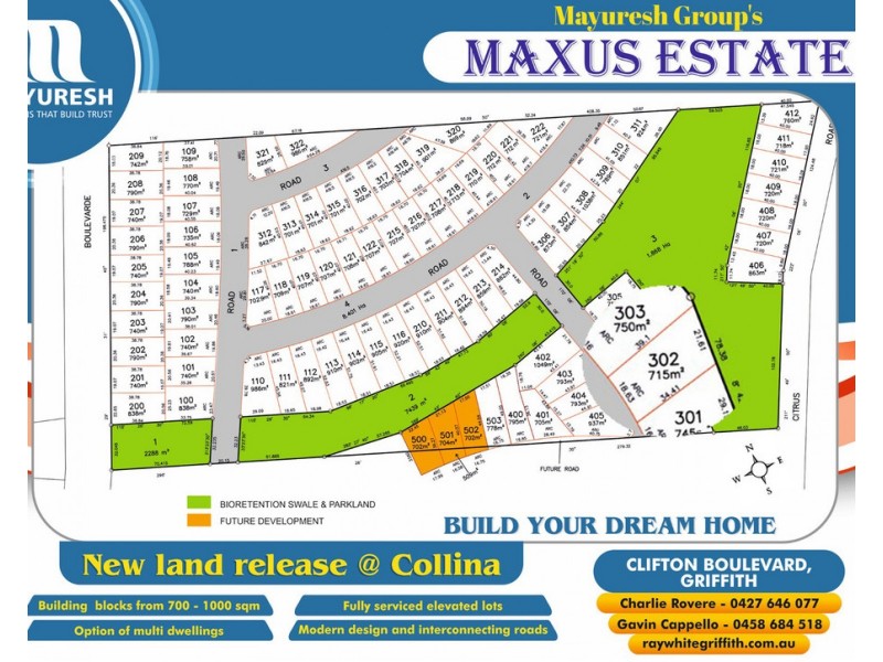 Lot 302 MAXUS ESTATE, Griffith NSW 2680
