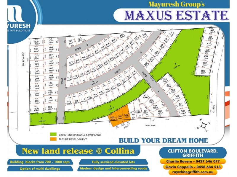Lot 302 MAXUS ESTATE, Griffith NSW 2680