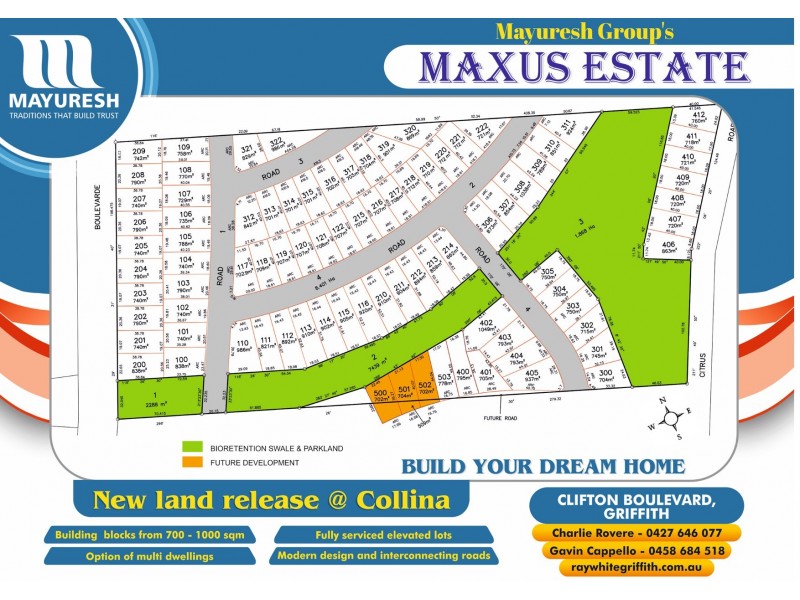 Lot 307 MAXUS ESTATE, Griffith NSW 2680