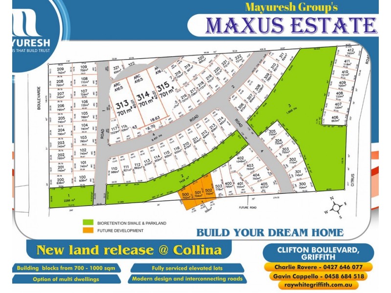 Lot 314 MAXUS ESTATE, Griffith NSW 2680