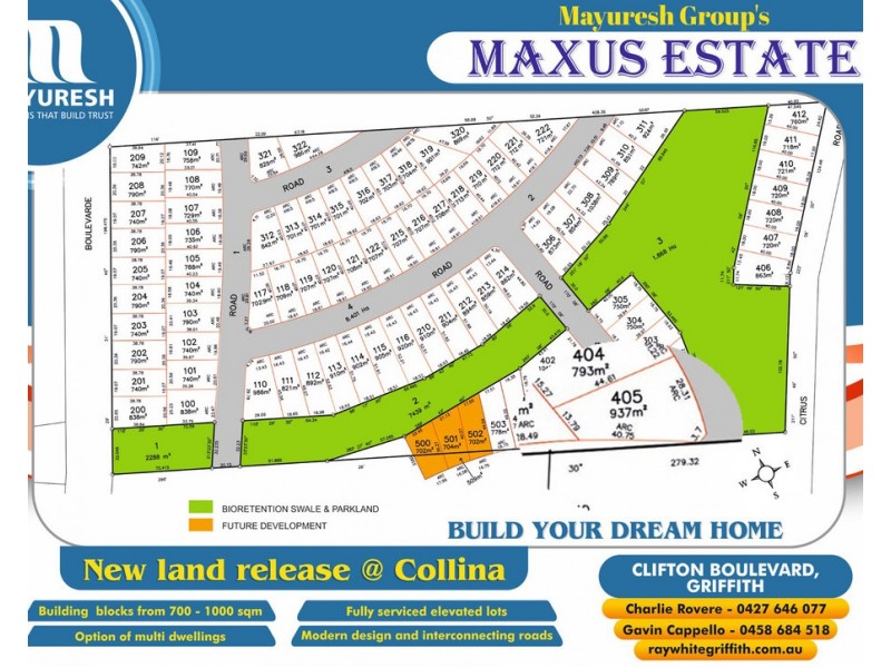 Lot 405 MAXUS ESTATE, Griffith NSW 2680