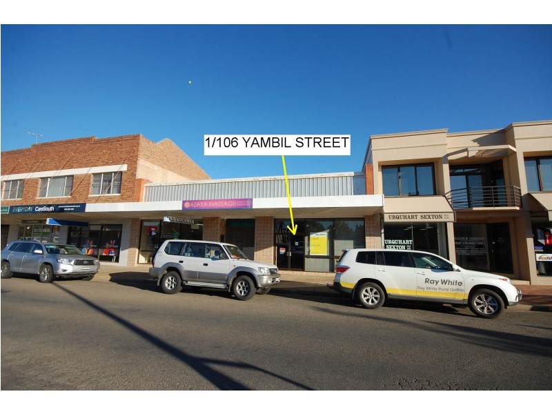 106 (SHOP 1) YAMBIL STREET, Griffith NSW 2680