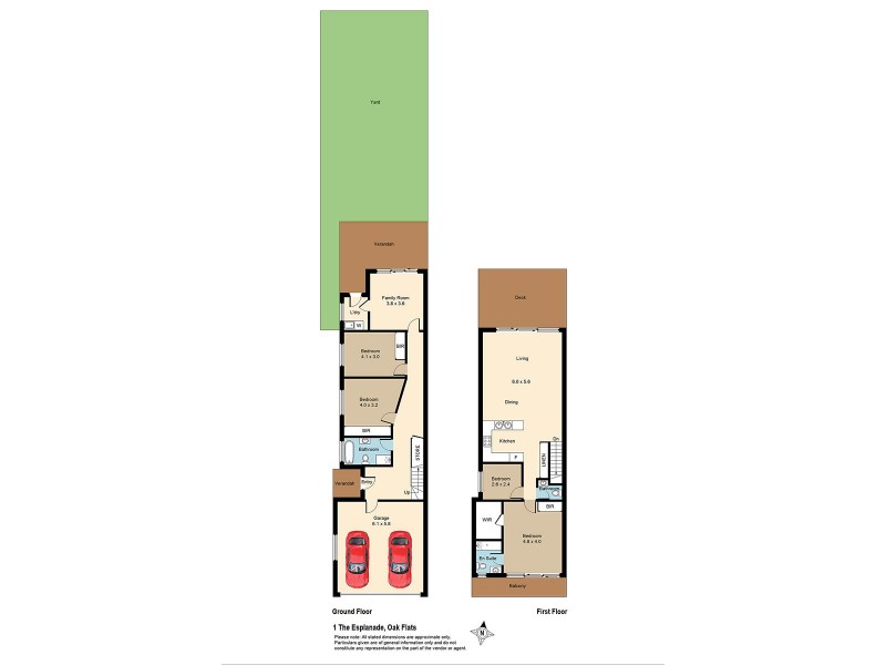 1 The Esplanade, Oak Flats NSW 2529 Floorplan