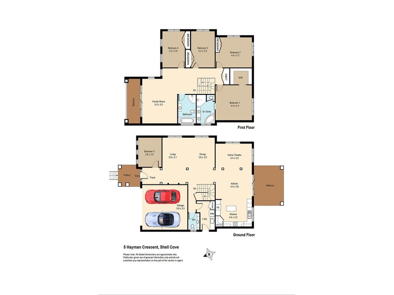 5 Hayman Crescent, Shell Cove NSW 2529 Floorplan