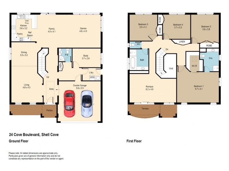 24 Cove Boulevard, Shell Cove NSW 2529 Floorplan