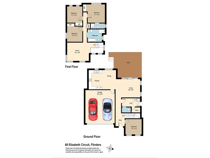 68 Elizabeth Circuit, Flinders NSW 2529 Floorplan