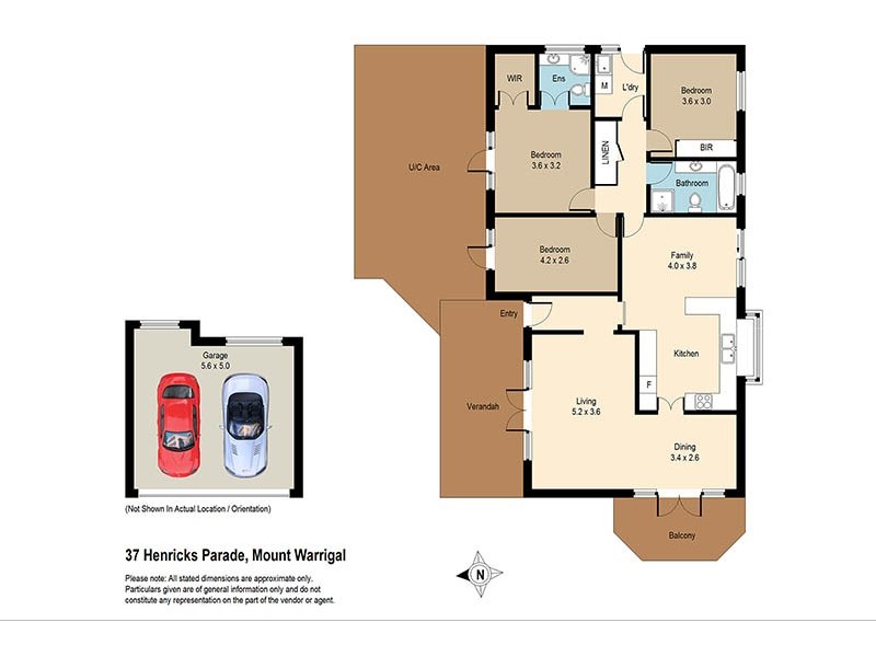 37 Henricks Parade, Mount Warrigal NSW 2528 Floorplan
