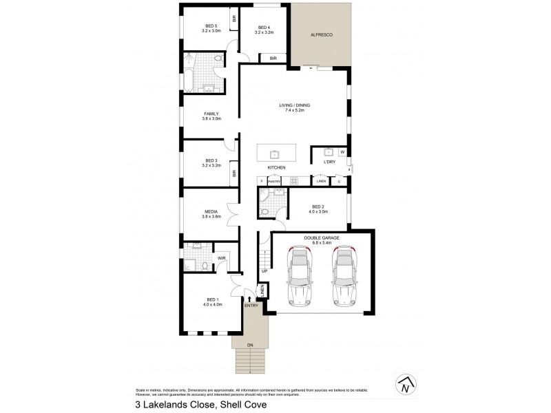 3 Lakelands Close, Shell Cove NSW 2529 Floorplan
