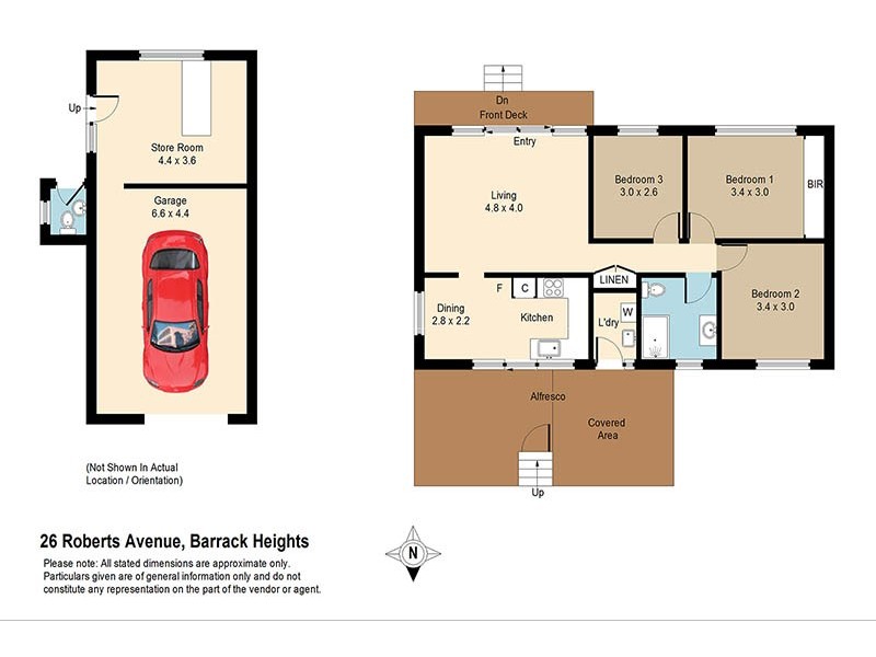 26 Roberts Avenue, Barrack Heights NSW 2528 Floorplan
