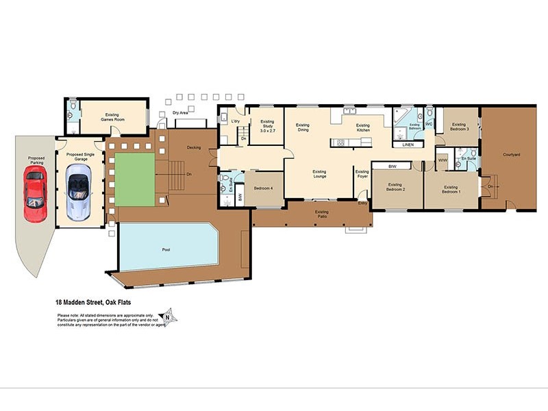 18 Madden Street, Oak Flats NSW 2529 Floorplan