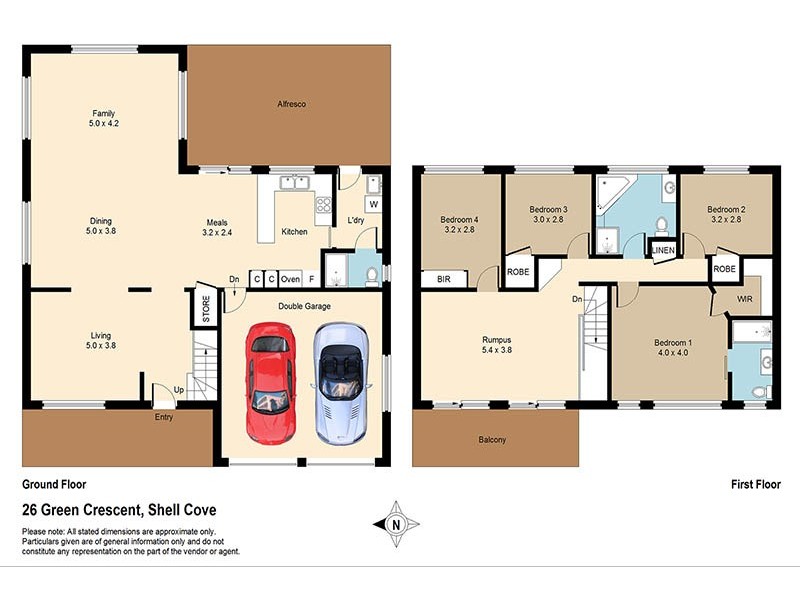 26 Green Crescent, Shell Cove NSW 2529 Floorplan