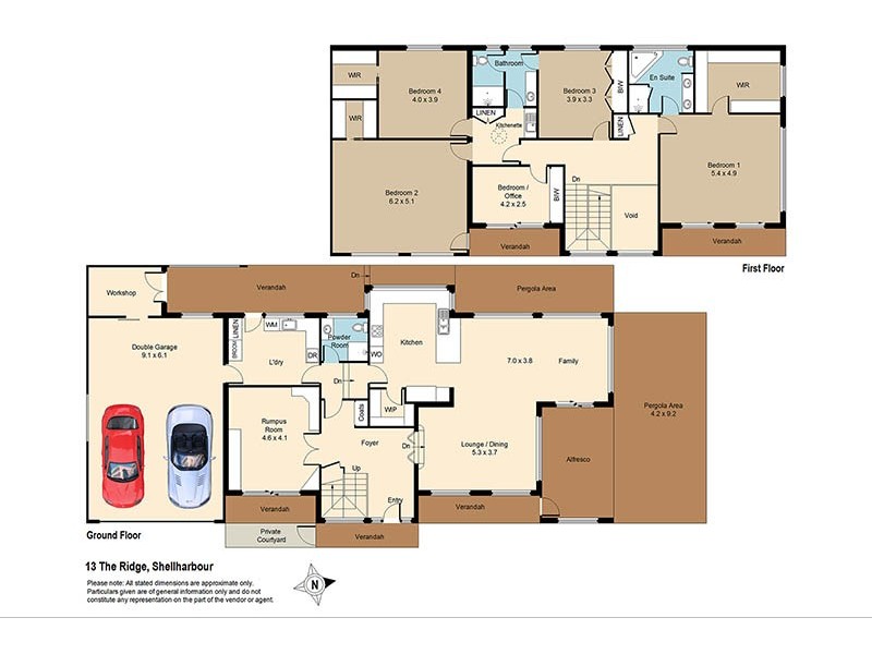 13 The Ridge, Shellharbour NSW 2529 Floorplan