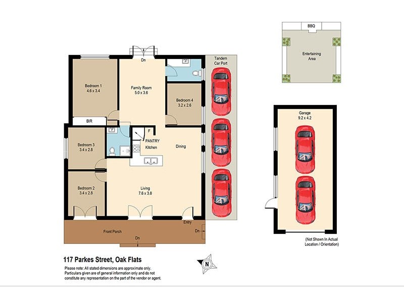 117 Parkes Street, Oak Flats NSW 2529 Floorplan