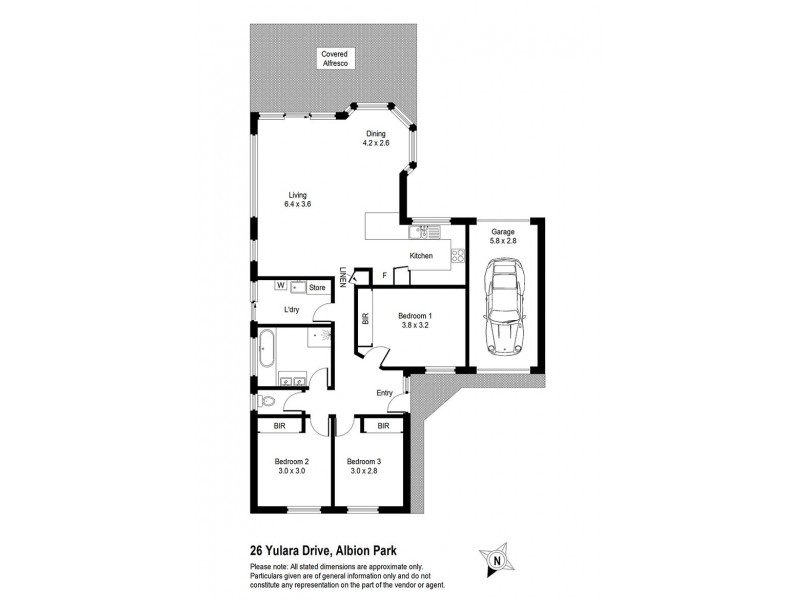 26 Yulara Drive, Albion Park NSW 2527 Floorplan